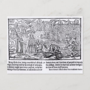 Carte Postale Malcolm, roi d'Écosse