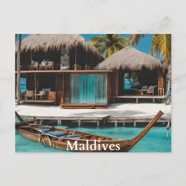 Carte Postale Maldives (Devant)