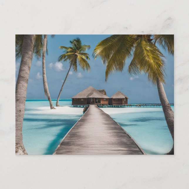 Carte Postale Maldives 3 (Devant)