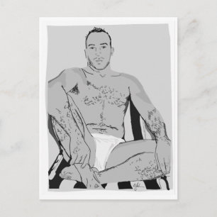 Carte Postale "Mâle Alpha"