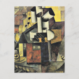 Carte Postale Malevich - Instrument de musique