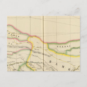 Carte Postale Mali Mauritanie et Burkina Faso, Afrique