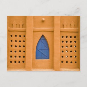 Carte Postale Mali, Segou. Bâtiment traditionnel en briques de b