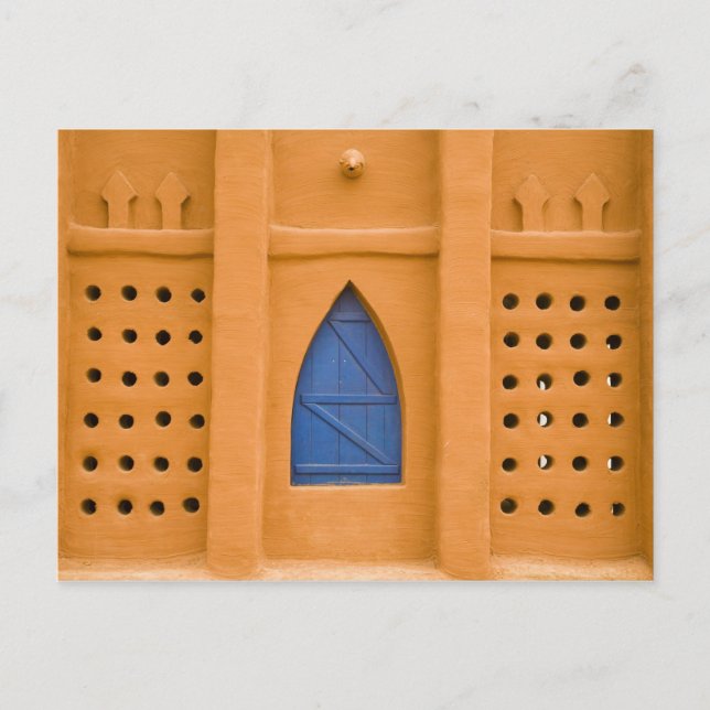 Carte Postale Mali, Segou. Bâtiment traditionnel en briques de b (Devant)