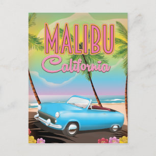 Carte Postale Malibu Californie