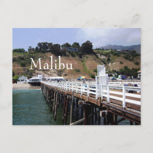Carte Postale Malibu Pier, California Postcard