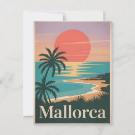 Carte Postale Mallorca vintage
