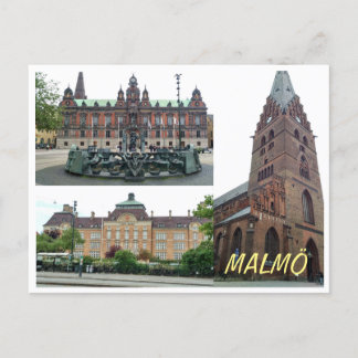 Carte Postale malmo postal