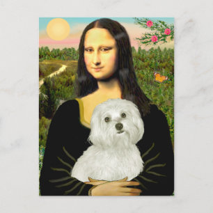 Carte Postale Maltais 11 - Mona Lisa