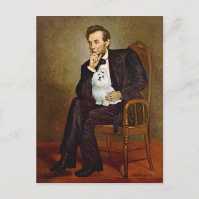 Carte Postale Maltais 7 - Lincoln (Devant)