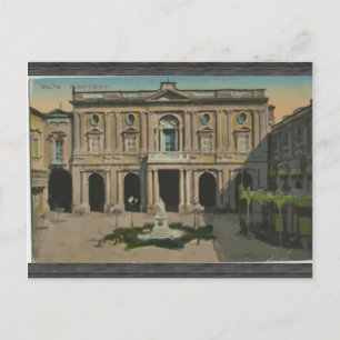 Carte Postale Malte - Bibliothèque, Vintage
