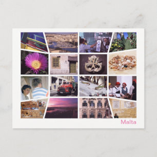 Carte Postale Malte multi-image
