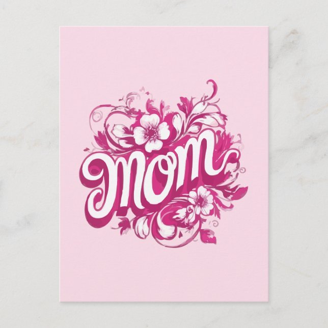 Carte Postale Maman (Devant)