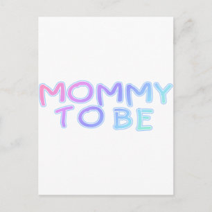 Carte Postale Maman à être