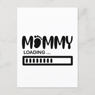 Carte Postale Maman Chargement Drôle Maman Pour Être Cadeau
