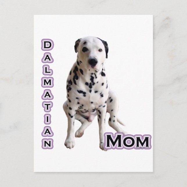 Carte Postale Maman dalmate 4 (Devant)