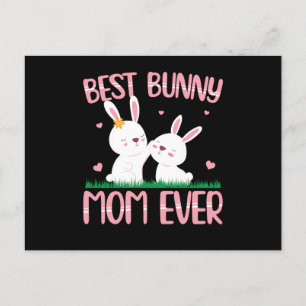 Carte Postale Maman de lapin   Lapins