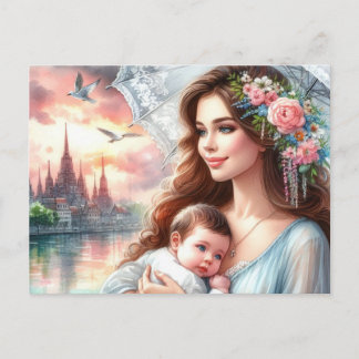 Carte Postale Maman européenne 13