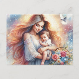 Carte Postale Maman européenne 5