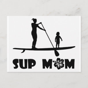 Carte Postale Maman SUP