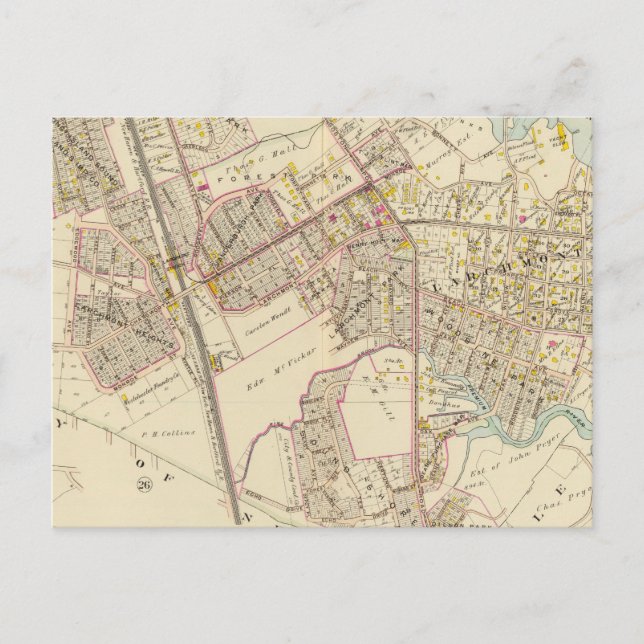 Carte Postale Mamaroneck, Larchmont, New York (Devant)