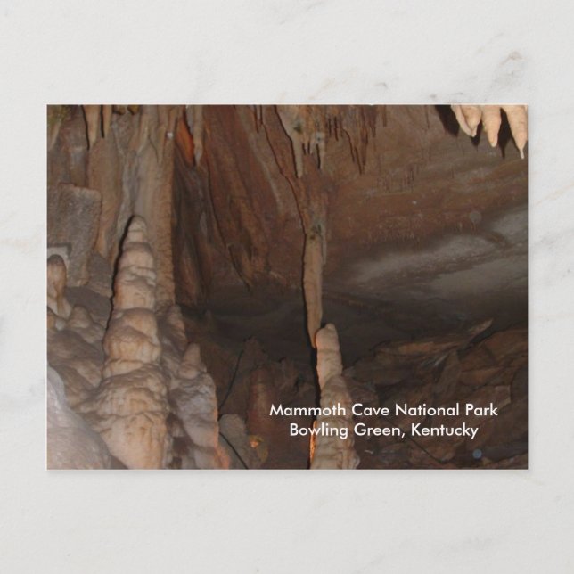 Carte Postale Mammoth Cave KY & Césars Palace IN (Devant)
