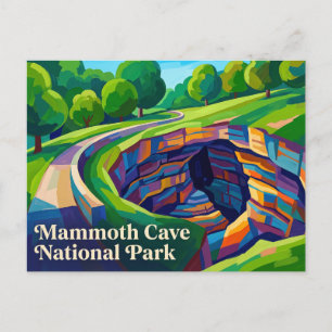 Carte Postale Mammoth Cave National Park, Kentucky, États-Unis