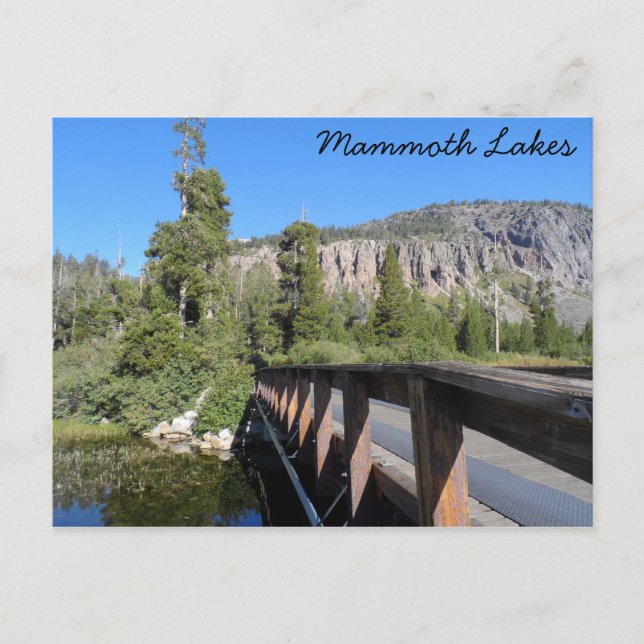 Carte Postale Mammoth Lakes, CA (Devant)