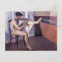 Man Dry Leg par Caillebotte