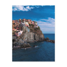 Manarola, cinéma terre. Italie