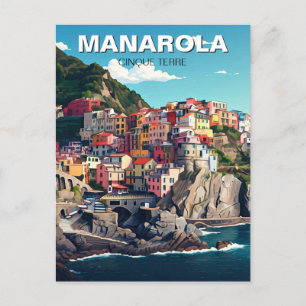 Carte Postale Manarola, Cinqua Terra
