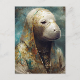 Carte postale Manatee Nun