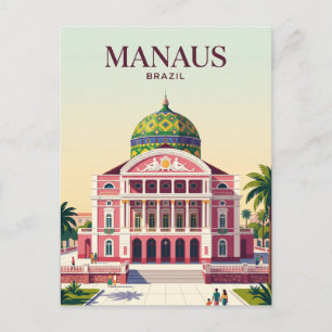 Carte Postale Manaus Brésil