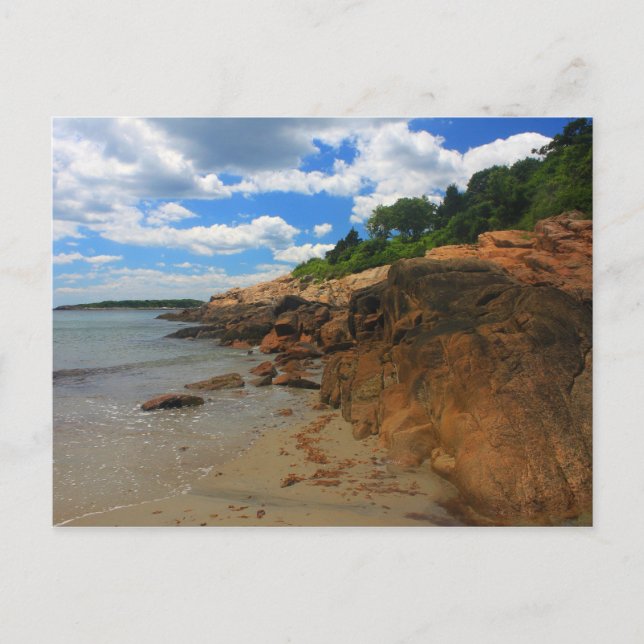 Carte Postale Manchester en bord de mer Rocky Beach (Devant)