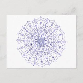 Carte postale Mandala 7