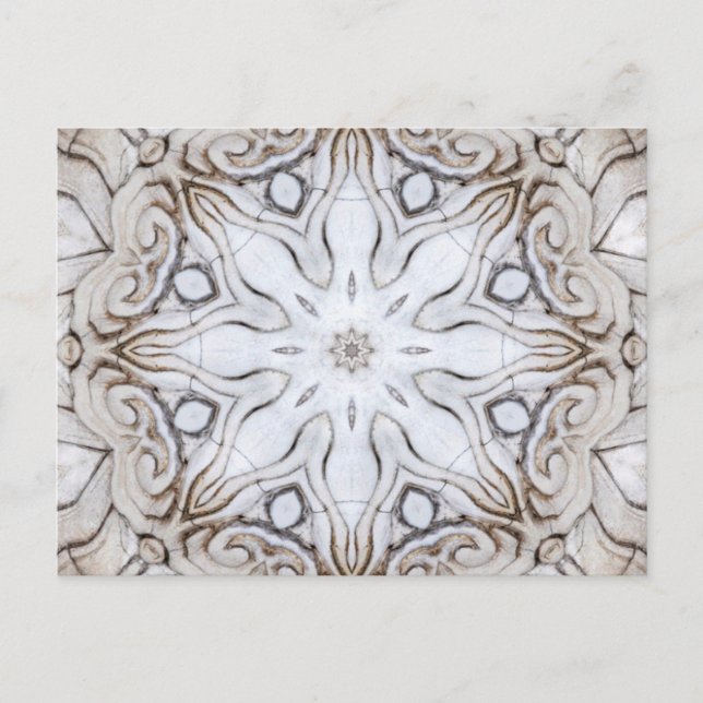 Carte Postale Mandala en pierre (Devant)