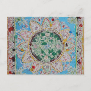 Carte postale Mandala Flower