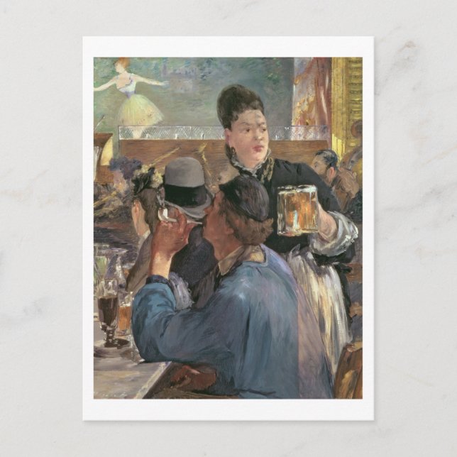 Carte Postale Manet | Coin d'un café-concert, 1878-80 (Devant)