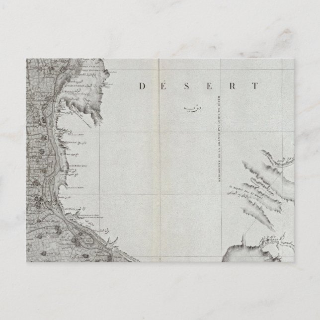 Carte Postale Manfalout, Égypte (Devant)