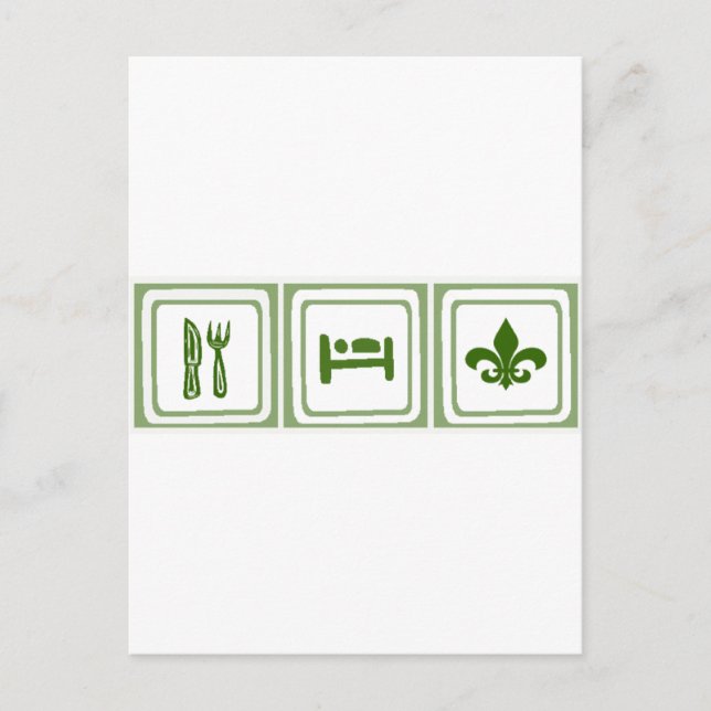 Carte Postale Mangez le sommeil... (Devant)