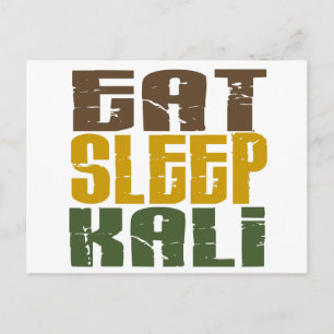 Carte Postale Mangez le sommeil Kali 1