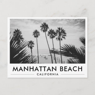 Carte Postale Manhattan Beach Côte de Californie Los Angeles