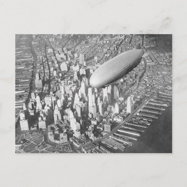 Carte Postale Manhattan Blimp (Devant)