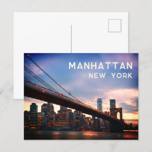 Carte Postale Manhattan - New York City