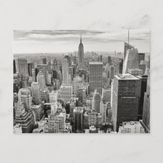 carte postale manhattan skyline
