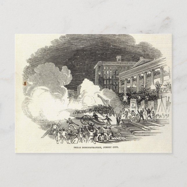 Carte Postale Manifestation à Jersey City (Devant)