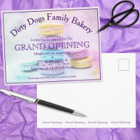 Manifestation spéciale Macarons colorés Photo pers