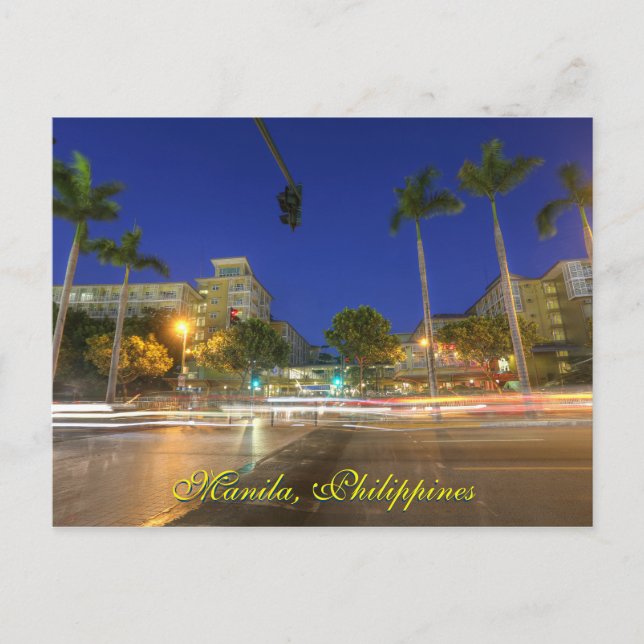 Carte postale Manille, Philippines (Devant)