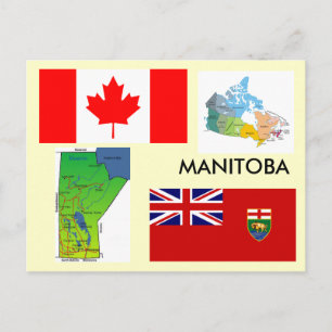 Carte Postale Manitoba, Canada