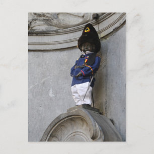 Carte Postale Manneken Pis